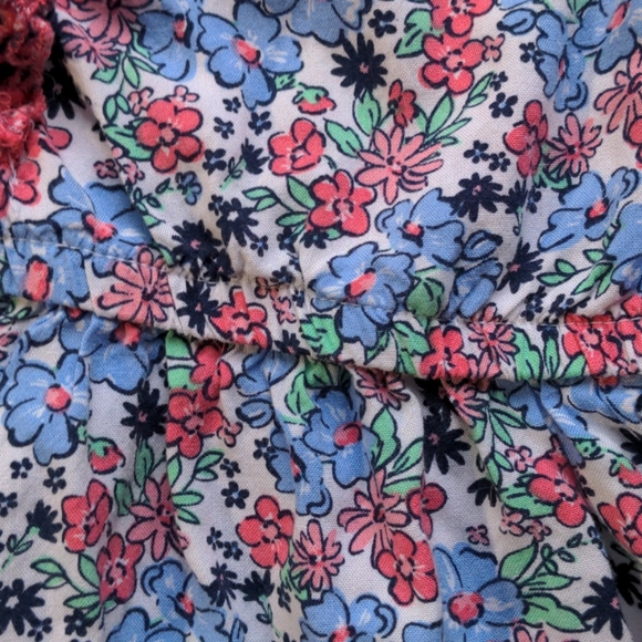 4T Floral Dress Picapino - Picture 4 of 10
